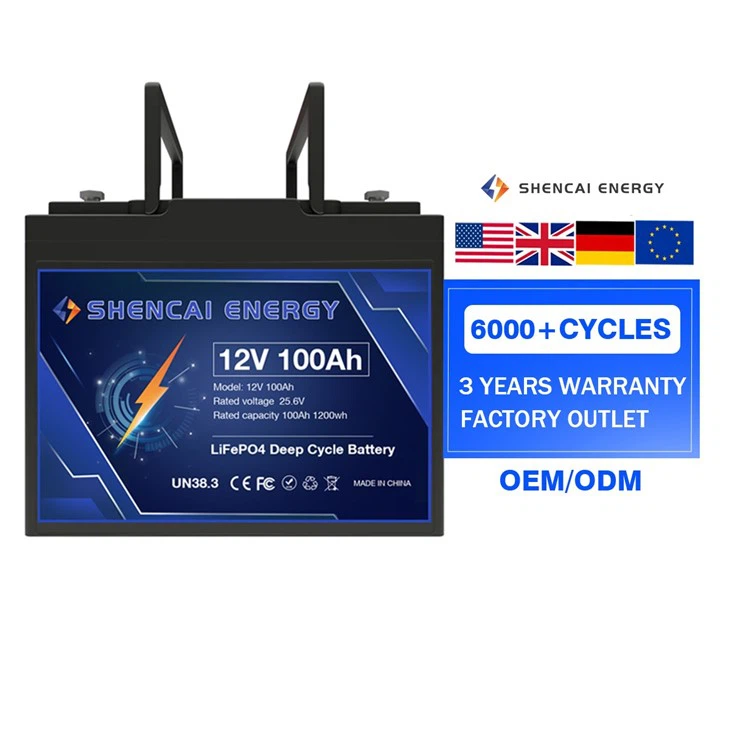 12V 100Ah LiFePO4 Lithium Ion Battery